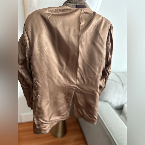 Alexander Shields 60s Vintage Tan Wool Tweed Sport  Size 40 Short - Picture 16 of 17